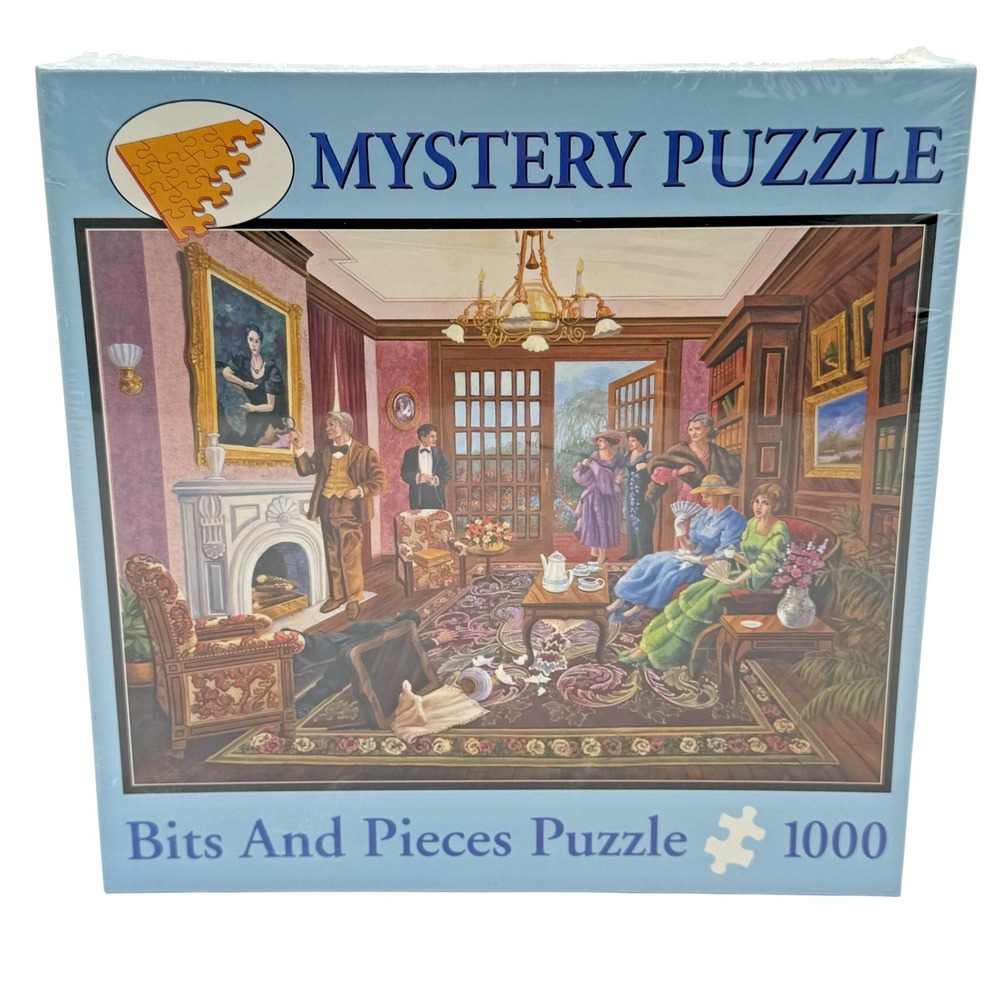 Mystery Puzzle Murder at Bedford Manor Bits‎ and Pieces 1000 Piece Sealed NEW